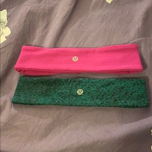 lululemon “fly away tamer” headbands